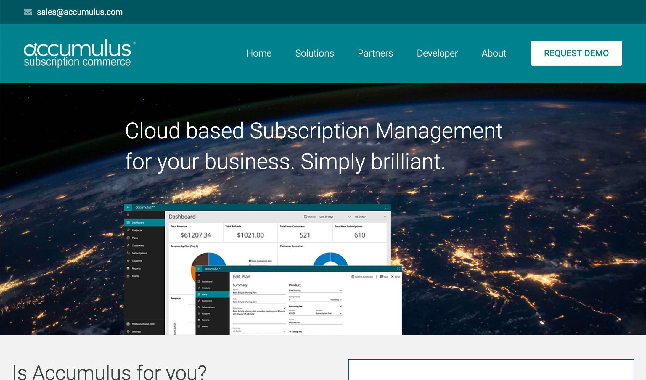 Accumulus website