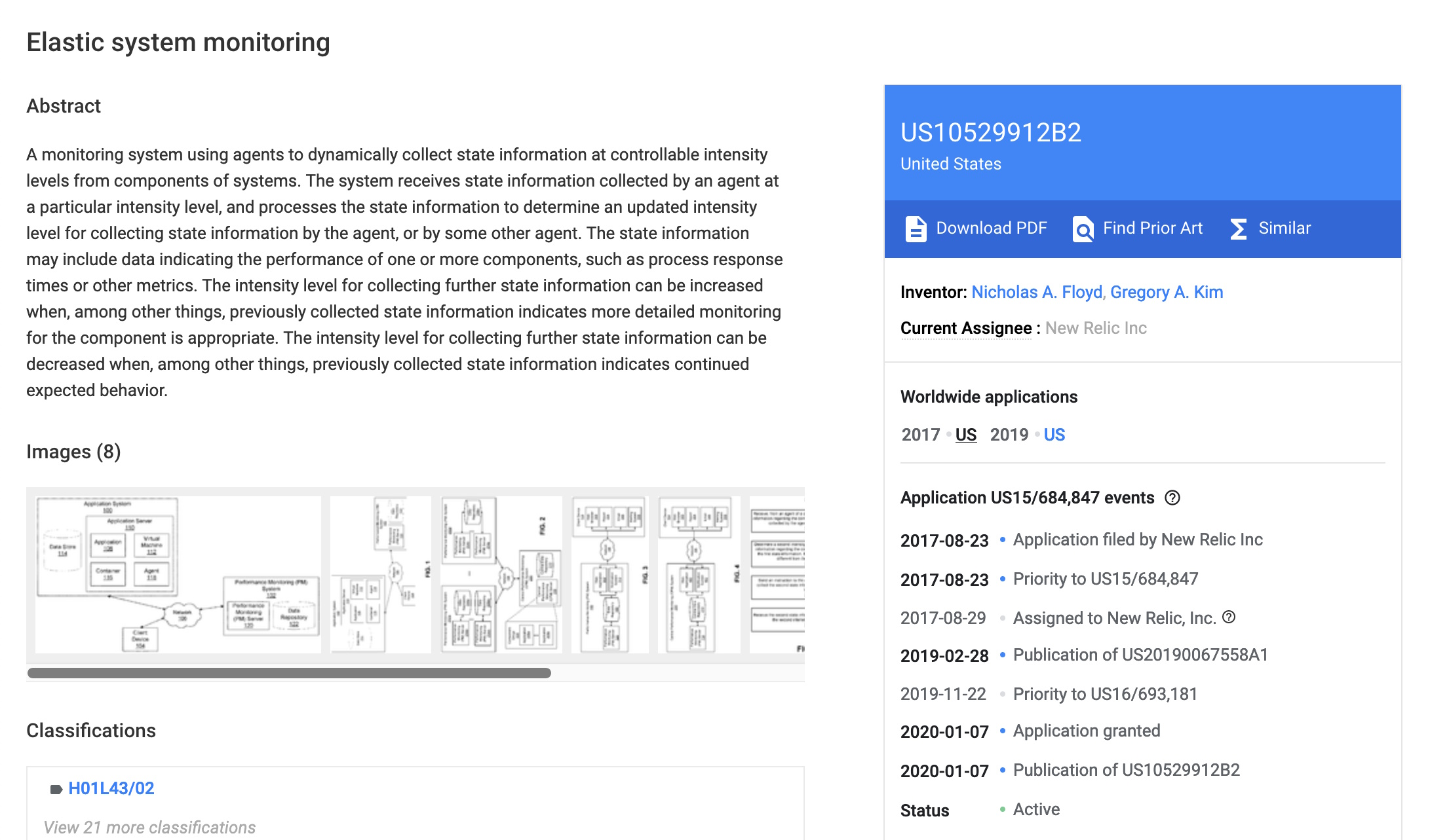 Elastic system monitoring website